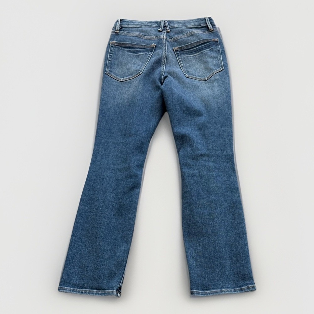 Good American Good Legs Distressed Skinny Jeans Size 27 Medium‎ Wash - Picture 3 of 10
